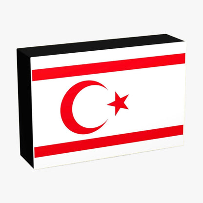 Nordzypern Flagge Europa Lampe