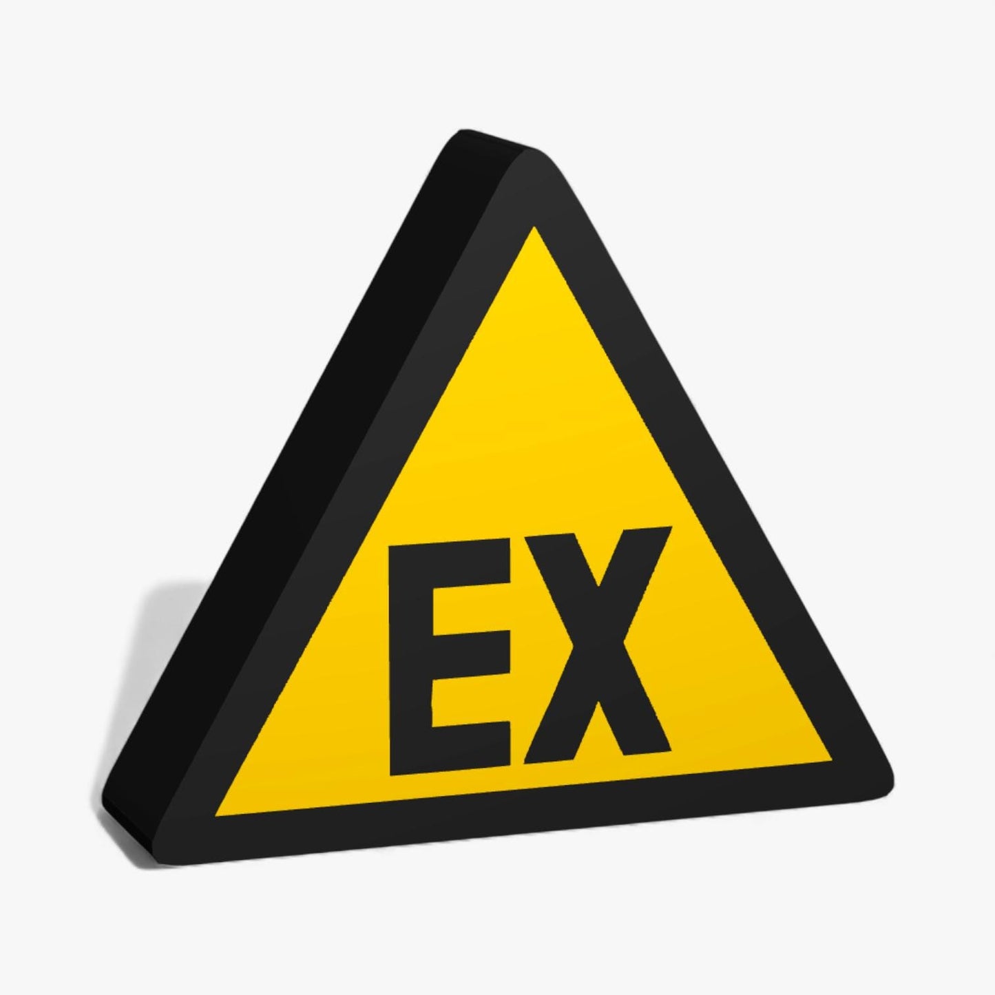 Warnung vor explosionsfähiger Atmosphäre Warnzeichen ASR-Zeichen Lampe