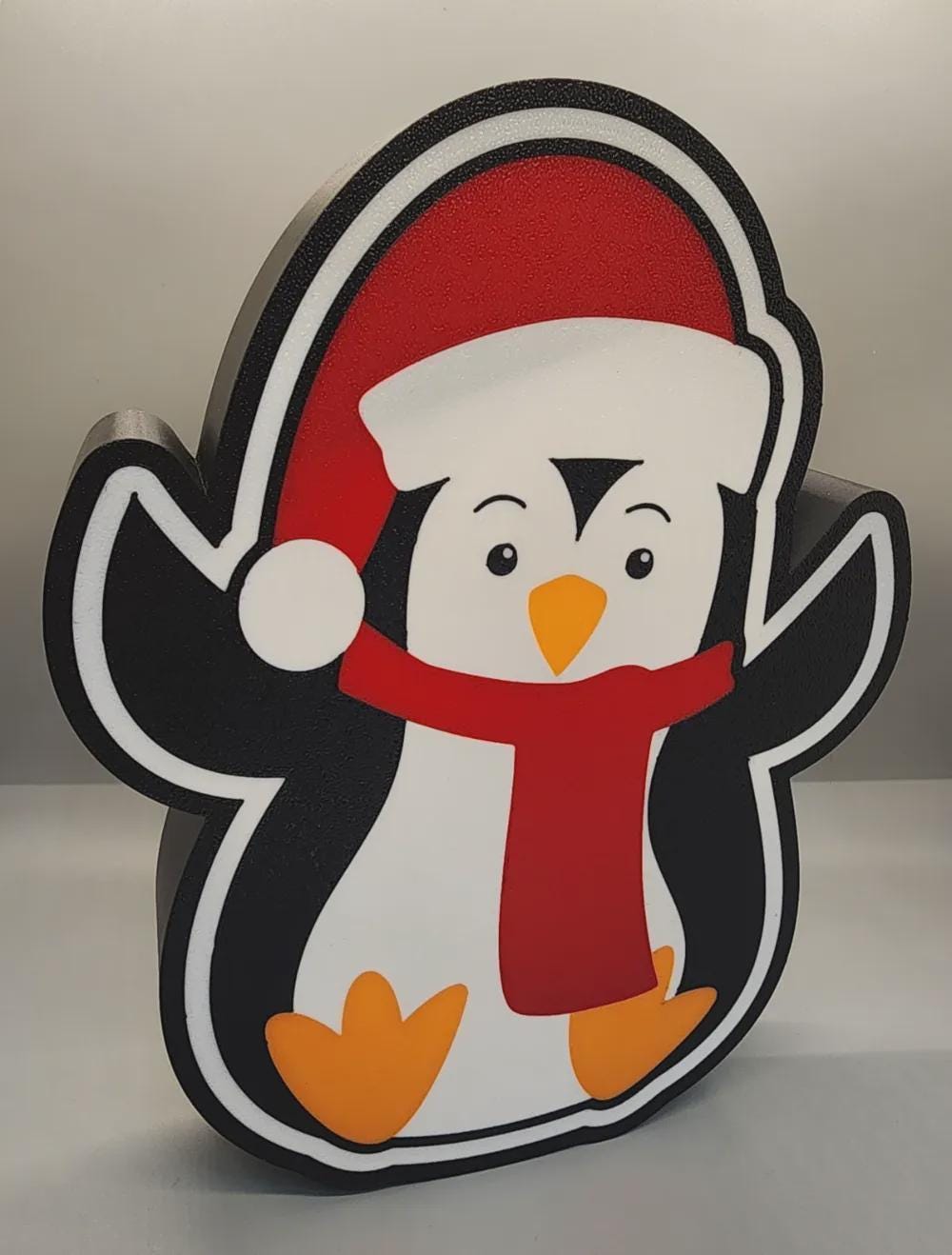 Weihnachten Pinguin Lampe