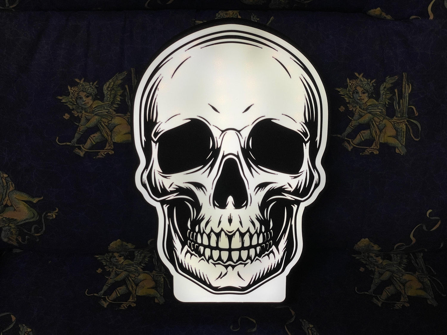 Halloween Totenkopf Lampe