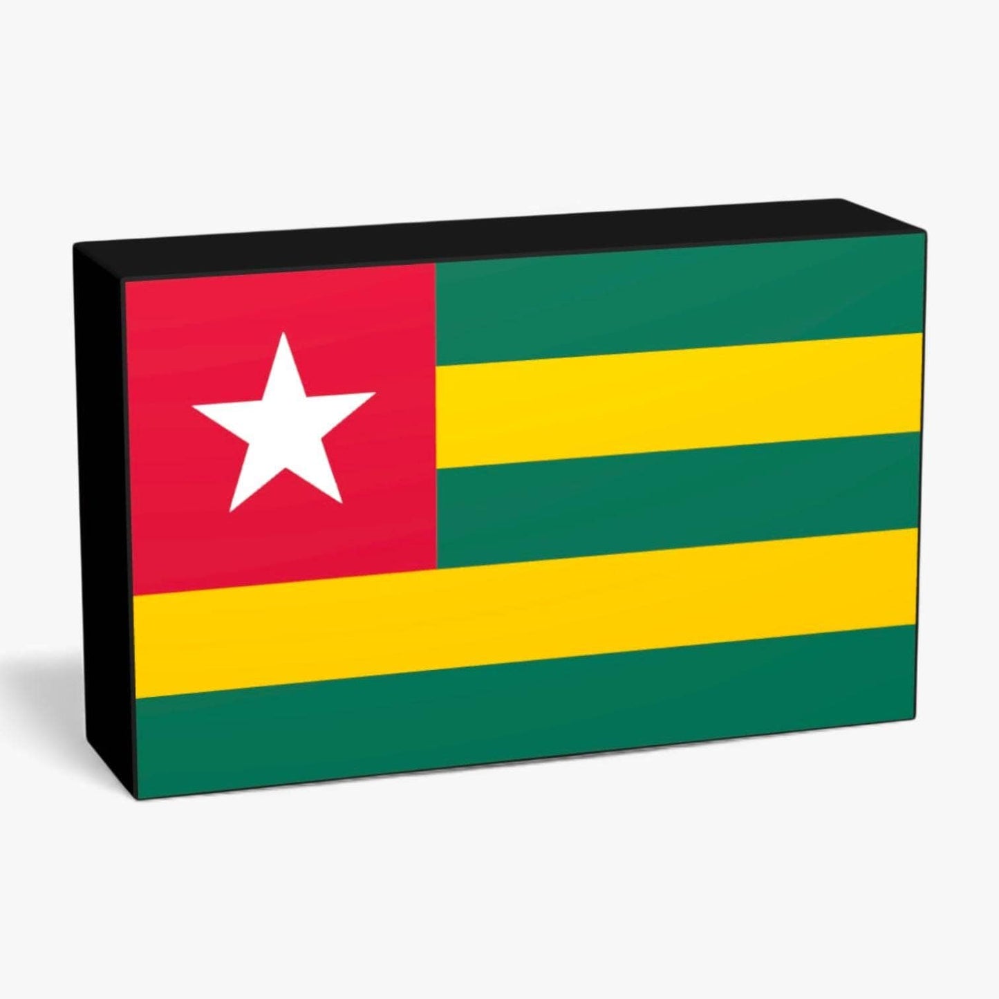 Togo Flagge Afrika Lampe