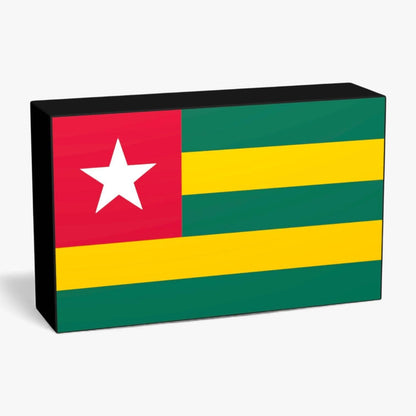 Togo Flagge Afrika Lampe