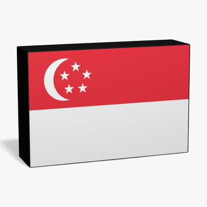 Singapur Flagge Asien Lampe
