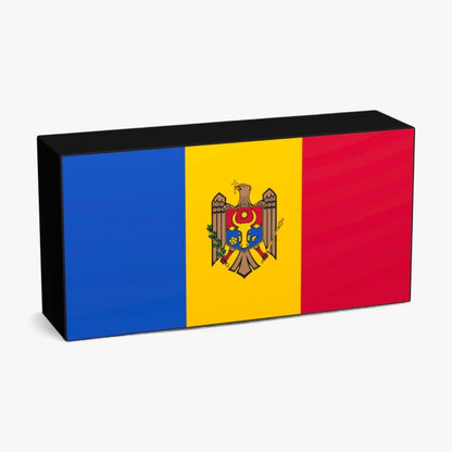 Moldau Flagge Europa Lampe