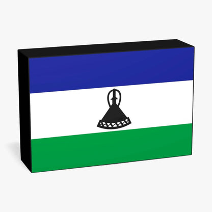 Lesotho Flagge Afrika Lampe