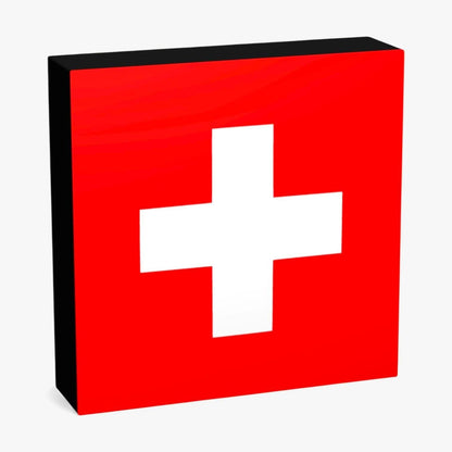 Schweiz Flagge Europa Lampe