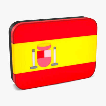 Spanien Flagge Europa Lampe