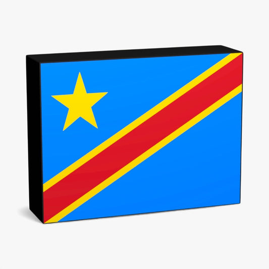 Demokratische Republik Kongo Flagge Afrika Lampe