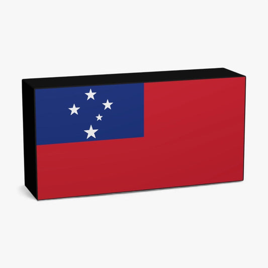 Samoa Flagge Asien Lampe