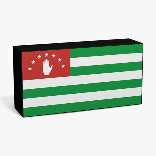 Abchasien Flagge Asien Lampe