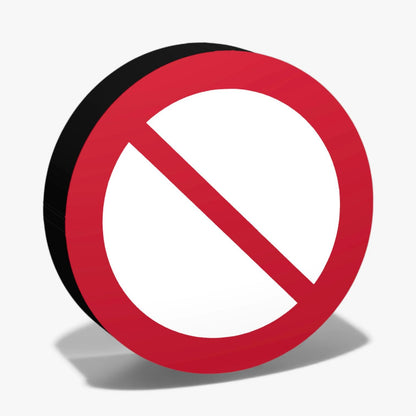 Allgemeines Verbotszeichen ASR-Zeichen Lampe