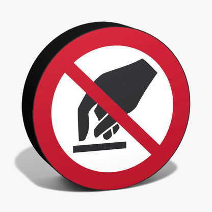 Beruehren verboten Verbotszeichen ASR-Zeichen Lampe