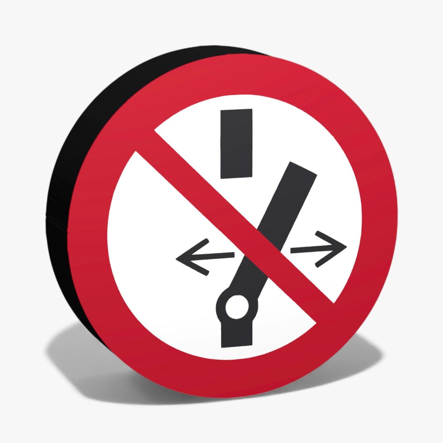 Schalten verboten Verbotszeichen ASR-Zeichen Lampe