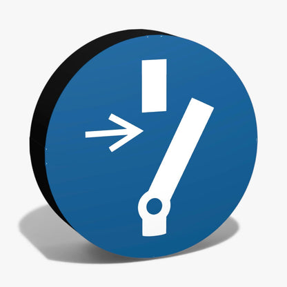 Vor Wartung oder Reparatur freischalten Gebotszeichen ASR-Zeichen Lampe