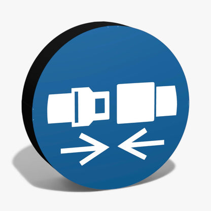 Rückhaltesystem benutzen Gebotszeichen ASR-Zeichen Lampe