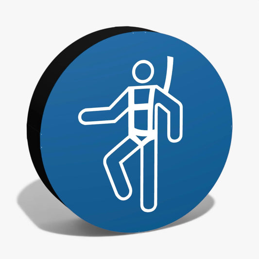 Auffanggurt benutzen Gebotszeichen ASR-Zeichen Lampe