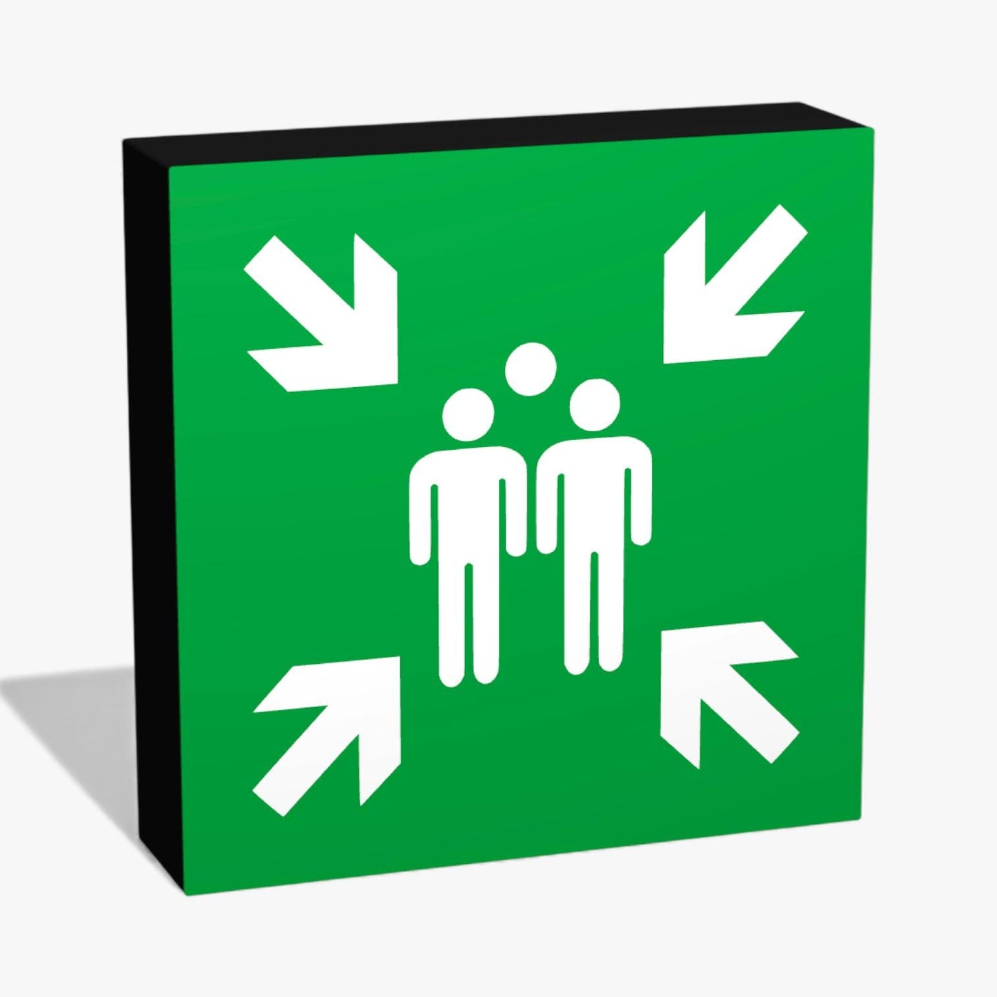 Sammelstelle Rettungszeichen ASR-Zeichen Lampe