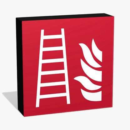 Feuerleiter Brandschutzzeichen ASR-Zeichen Lampe
