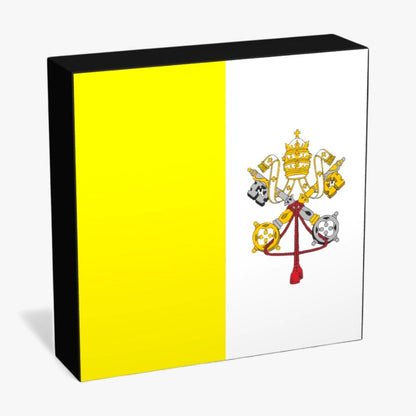 Vatikanstadt Flagge Europa Lampe