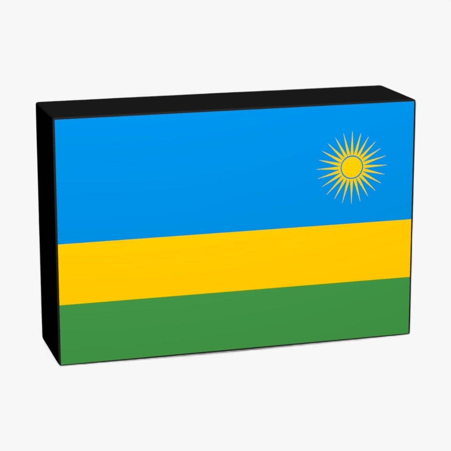 Ruanda Flagge Afrika Lampe