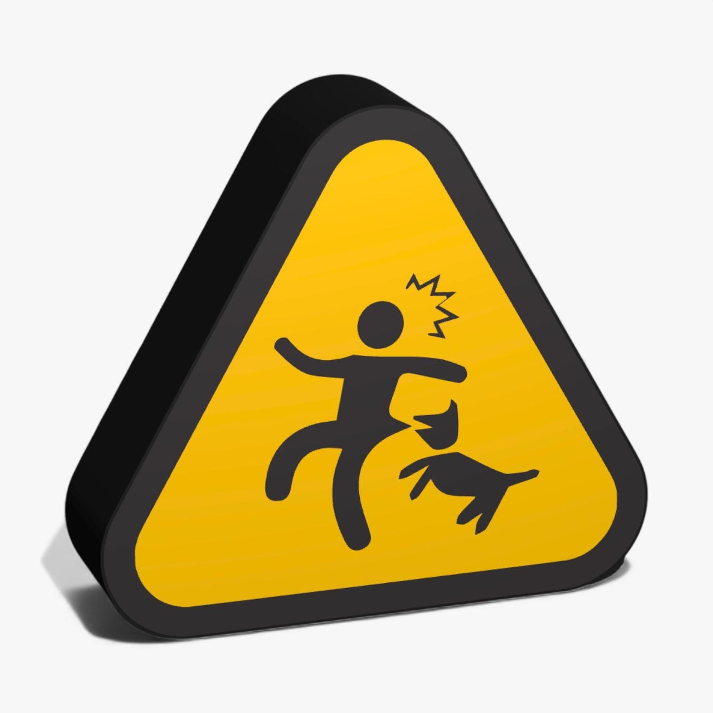 Hunde Warnzeichen Lampe