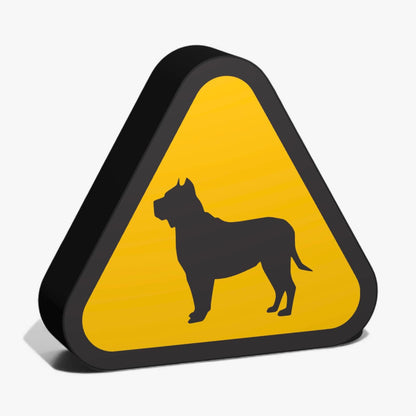 Hunde Warnzeichen Lampe