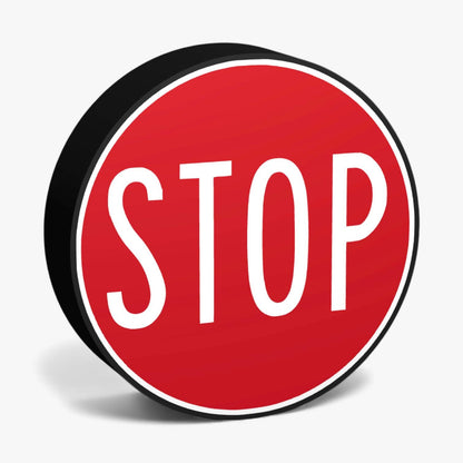 Hand Held Stop Sign Australian Road Sign Lampe