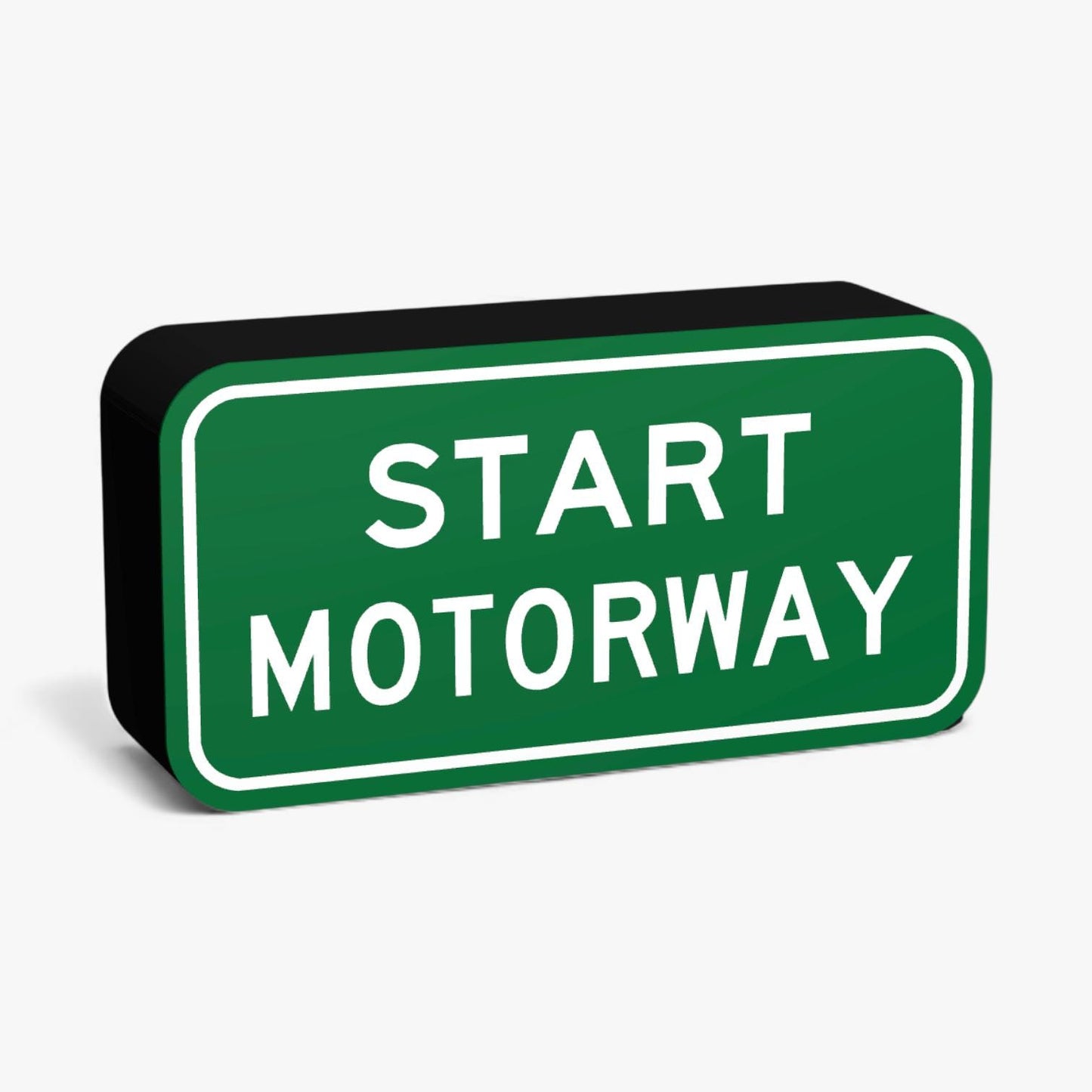 Start Motorway Australian Road Sign Lampe