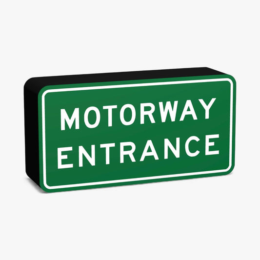Motorway Entrance Australian Road Sign Lampe