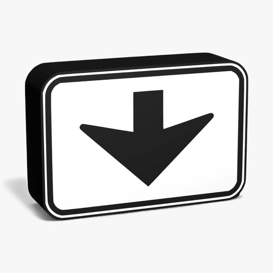 Lane Clearance Australian Road Sign Lampe