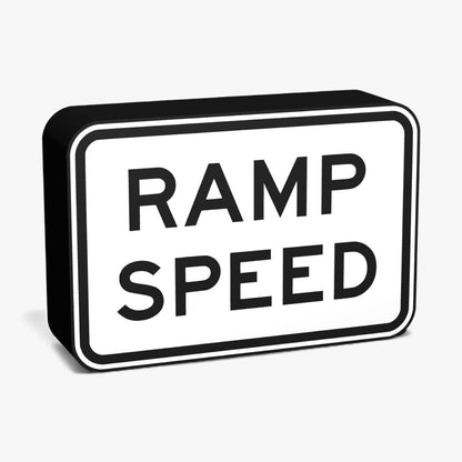 Ramp Speed Australian Road Sign Lampe