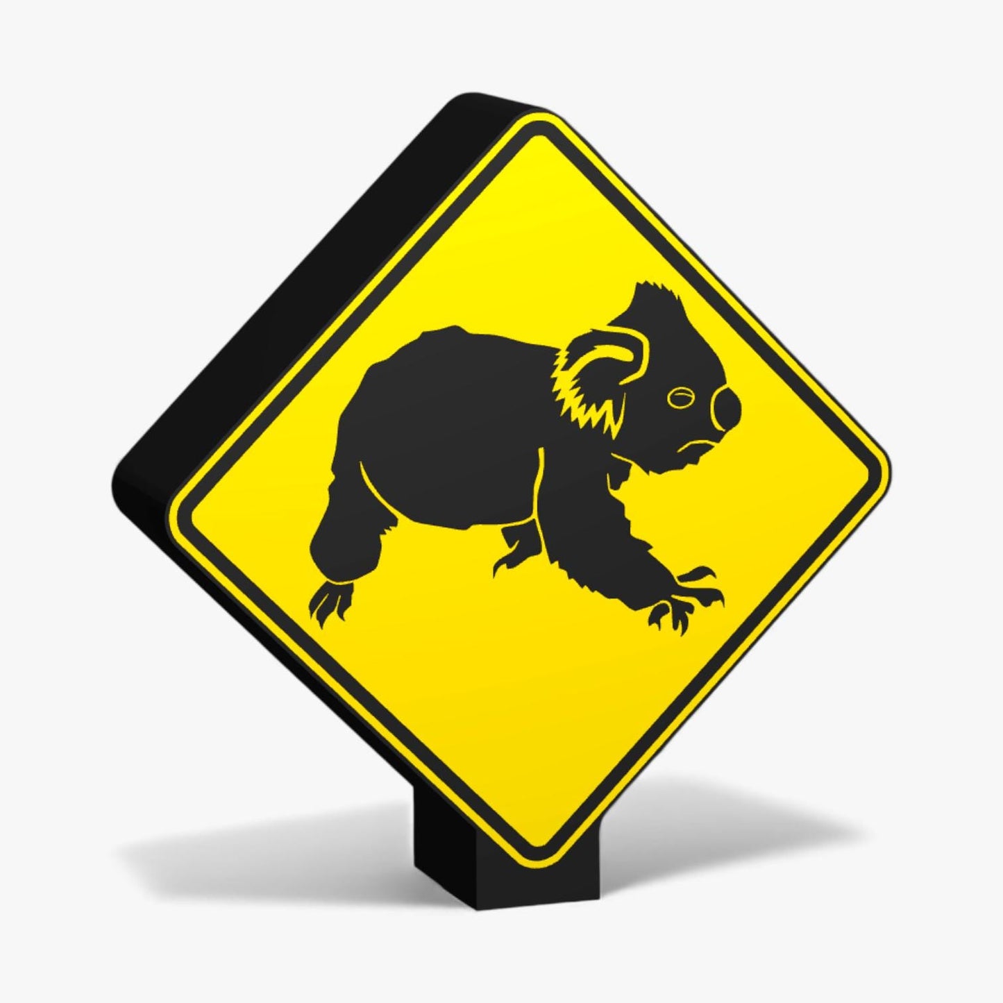 Koalas Crossing Australian Road Sign Lampe