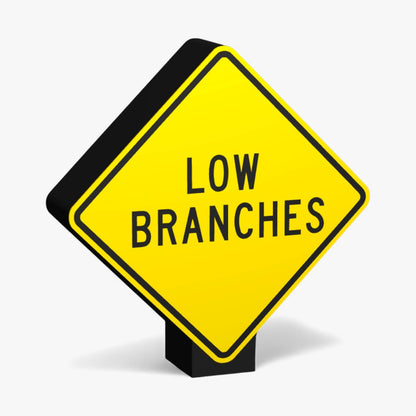 Low Branches Australian Road Sign Lampe