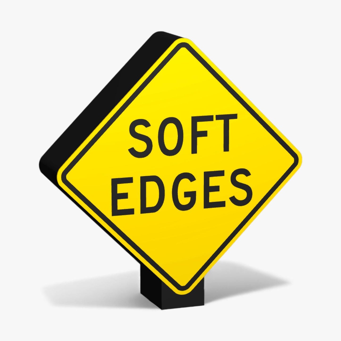 Soft Edges Australian Road Sign Lampe