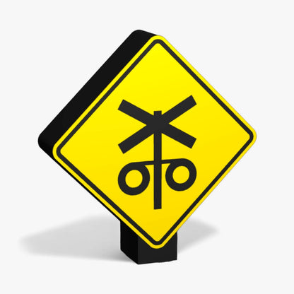 Railway Level Crossing Australian Road Sign Lampe