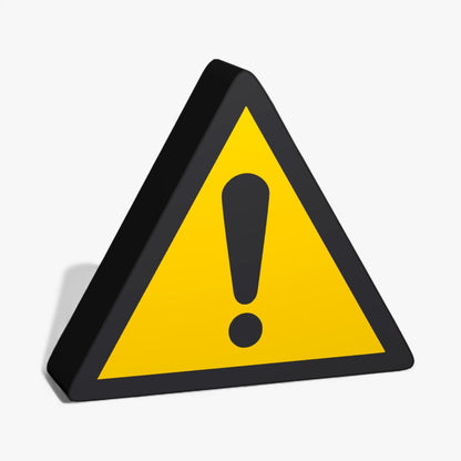 Allgemeines Warnzeichen ASR-Zeichen Lampe