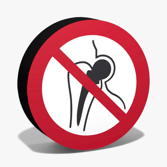 Kein Zutritt fuer Personen mit Implantaten Verbotszeichen ASR-Zeichen Lampe