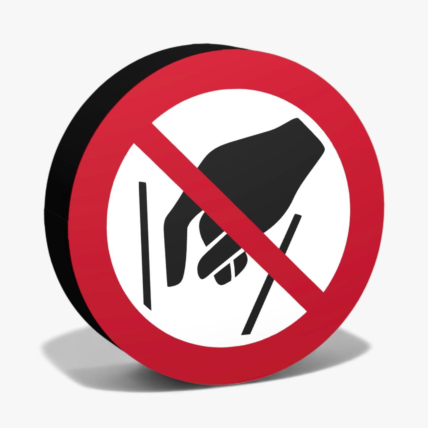 Hineinfassen verboten Verbotszeichen ASR-Zeichen Lampe