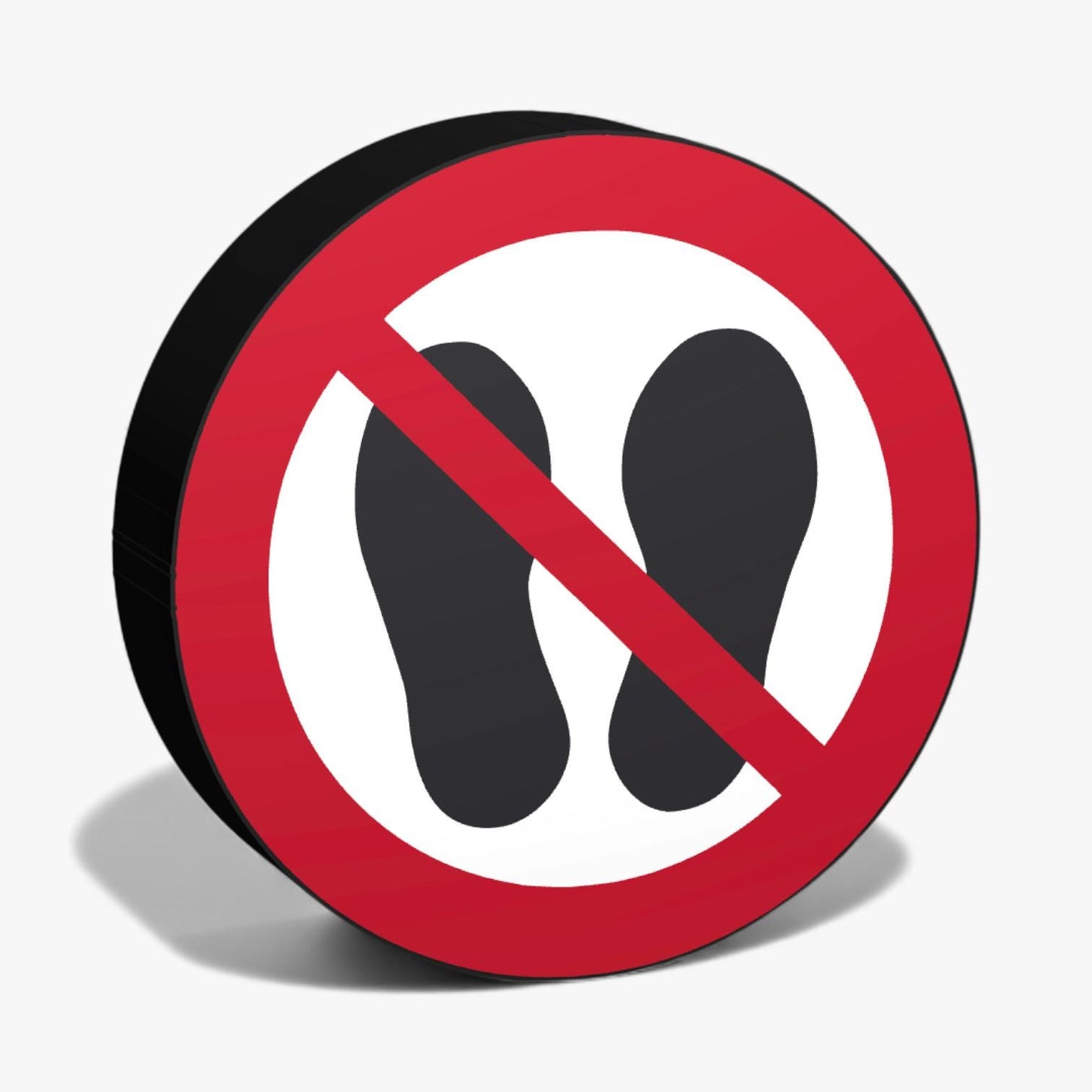 Betreten der Flaeche verboten Verbotszeichen ASR-Zeichen Lampe