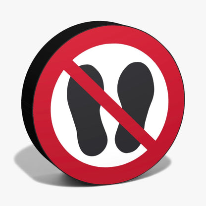 Betreten der Flaeche verboten Verbotszeichen ASR-Zeichen Lampe