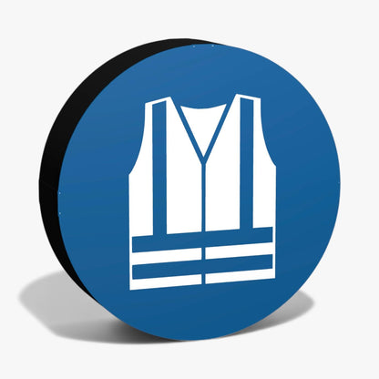 Warnweste benutzen Gebotszeichen ASR-Zeichen Lampe