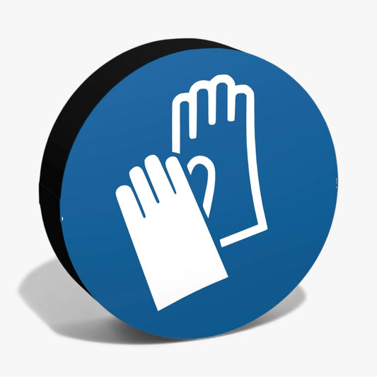 Handschutz benutzen Gebotszeichen ASR-Zeichen Lampe