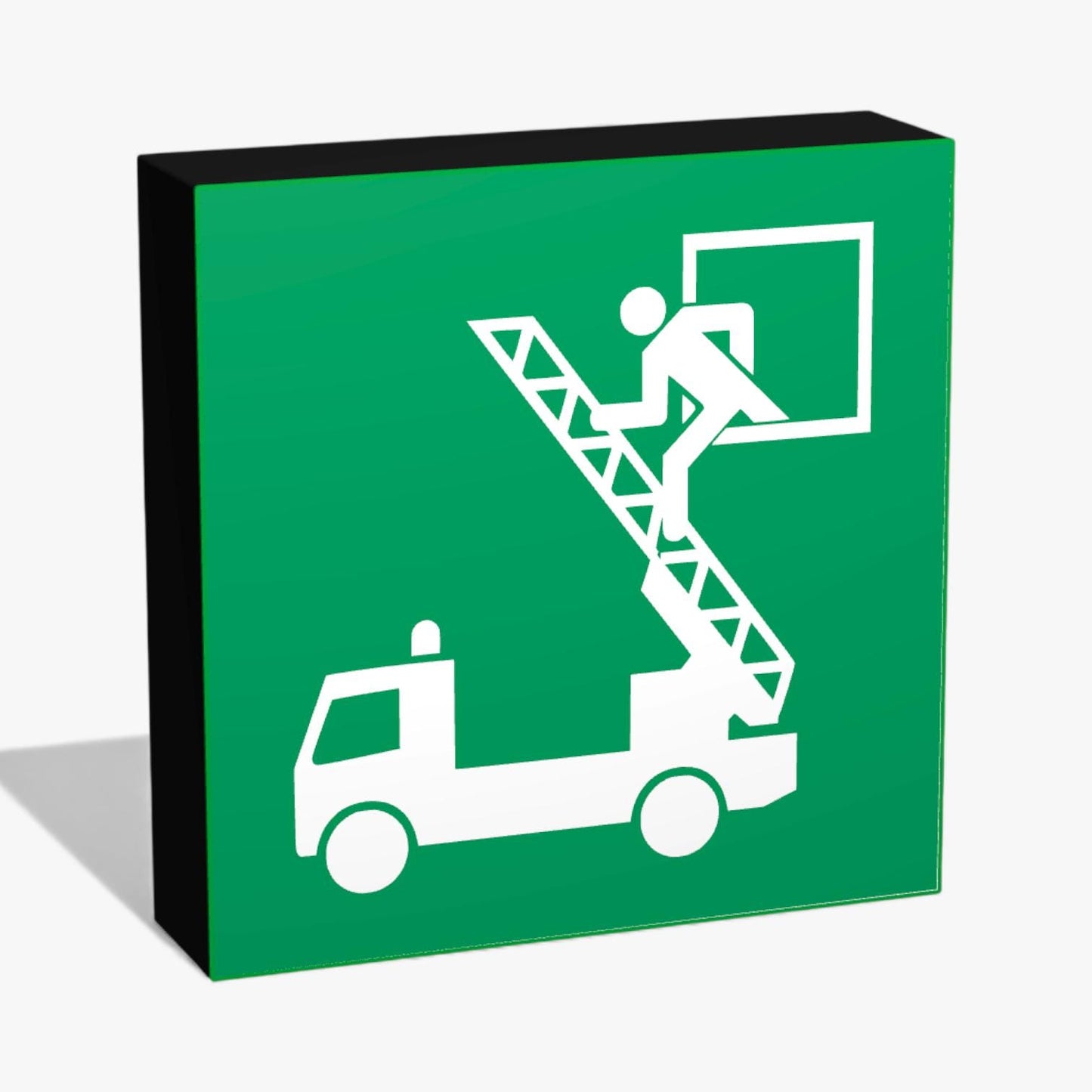 Rettungsausstieg Rettungszeichen ASR-Zeichen Lampe