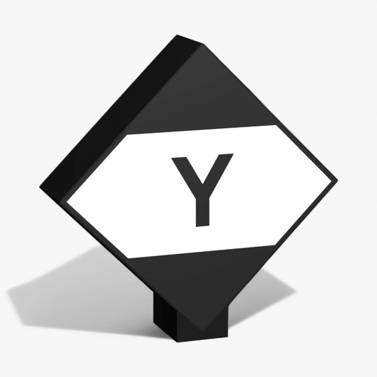 Y Kennzeichnung von Gefahrenstoffen Klasse 8 ADR-Warntafel Lampe