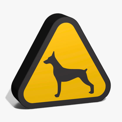 Hunde Warnzeichen Lampe