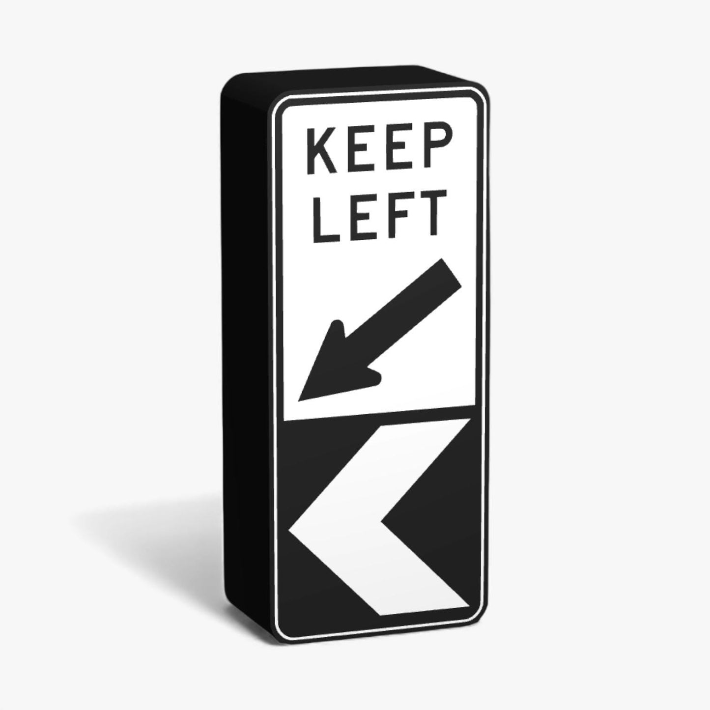 Keep Left at Islands Australian Road Sign Lampe