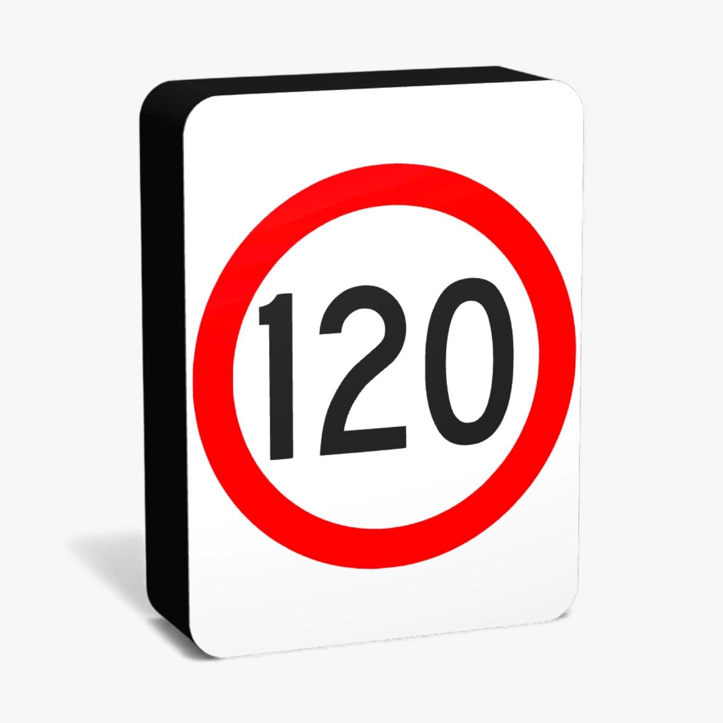 120 KMH Australian Road Sign Lampe