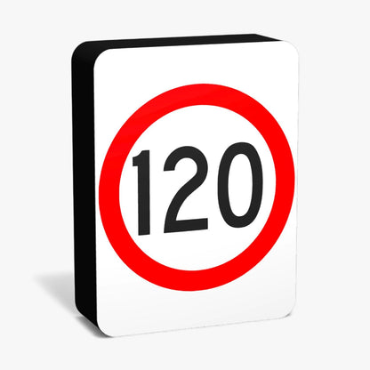 120 KMH Australian Road Sign Lampe