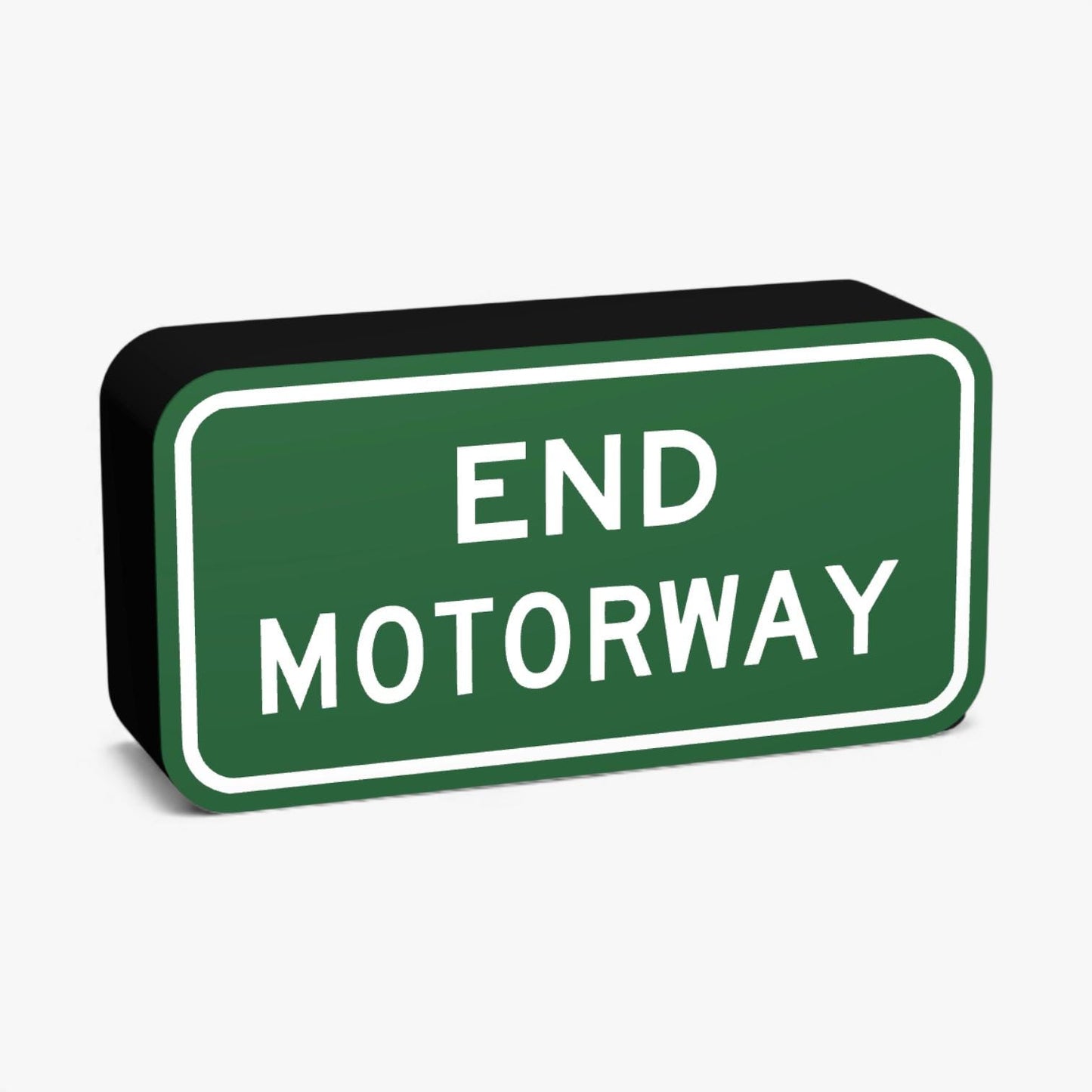 End Motorway Australian Road Sign Lampe