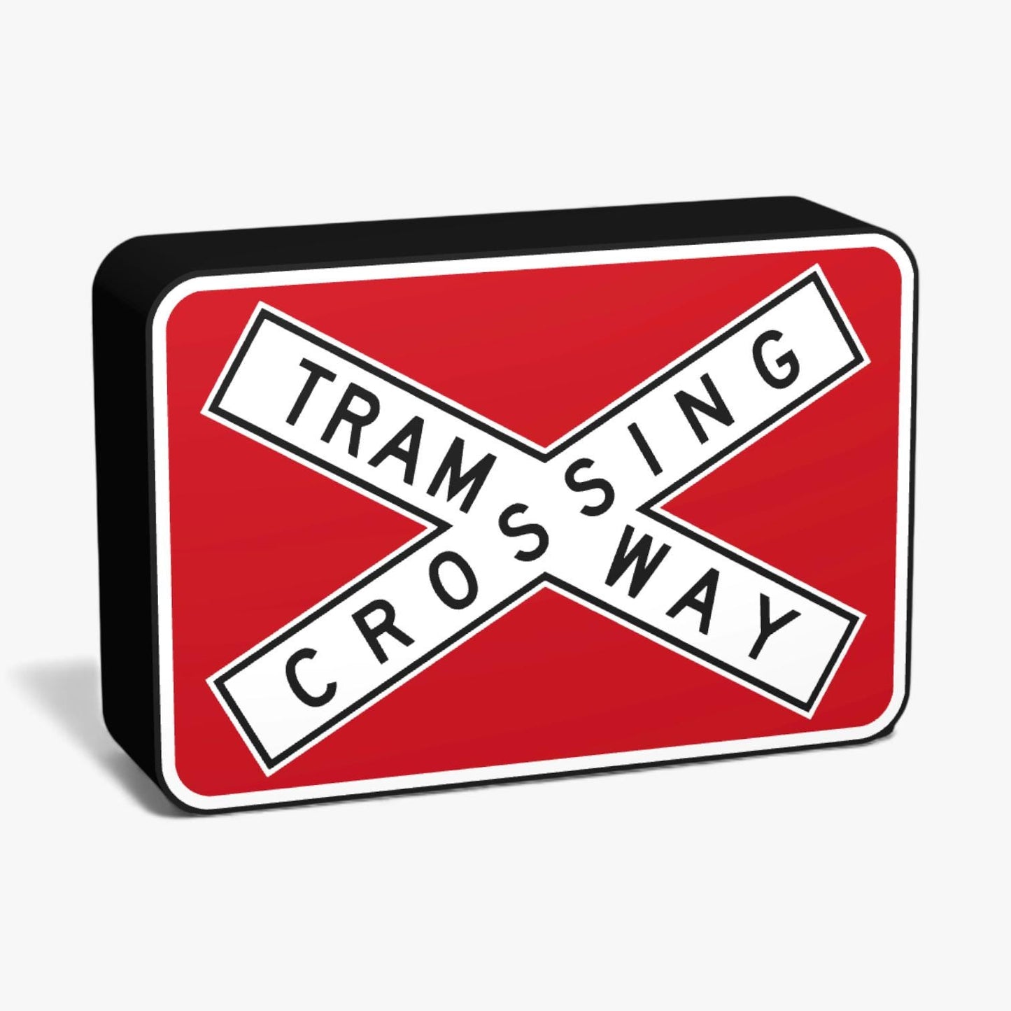 Tramway Crossing Australian Road Sign Lampe